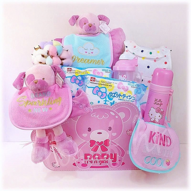 Carter's - Baby Gund - Hello Kitty BB嬰兒禮物盒 
